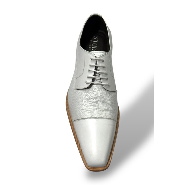 Belvedere Belvedere White Calf  Deer Skin "Studio"