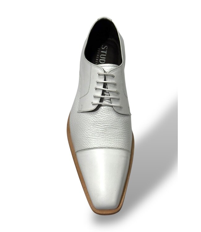 Belvedere Belvedere White Calf  Deer Skin "Studio"