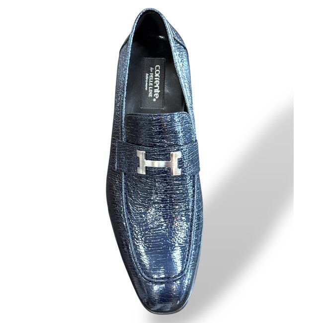 Corrente '5760' H Buckle Vita Loafers Navy