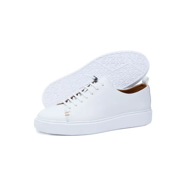 5Sh15 All Over Deer Skin Leather Sneaker