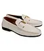Corrente 3218 Deer V buckle - White