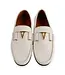 Corrente 3218 Deer V buckle - White