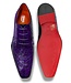 Fennix Fennix Charles Men's Sho Alligator Exotic Oxfords Purple