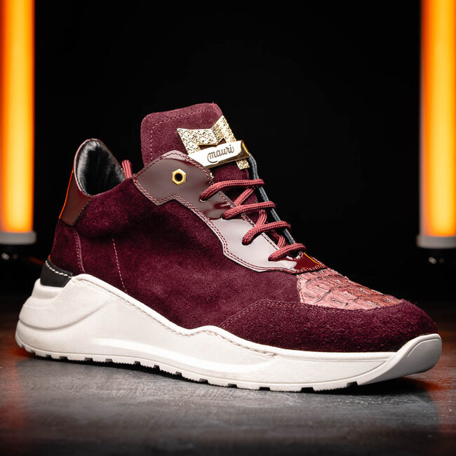 Mauri '8492' Hornback / Suede / Patent Sneakers