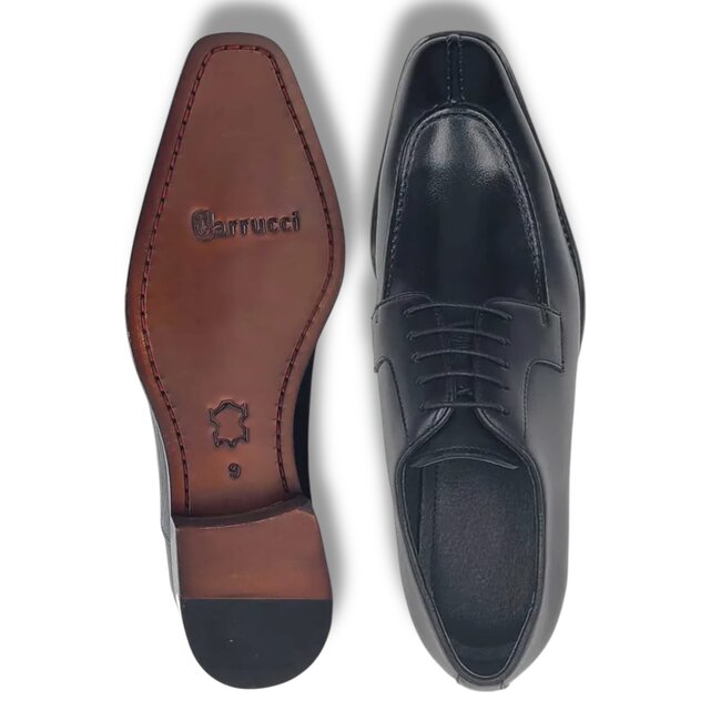 Carrucci Split Toe Oxford in Leather Sole