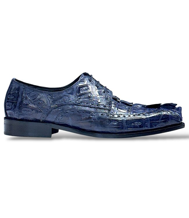 Mauri Mauri - "4717 " "Borsieri" Hand-Painted Hornback Derby Shoe