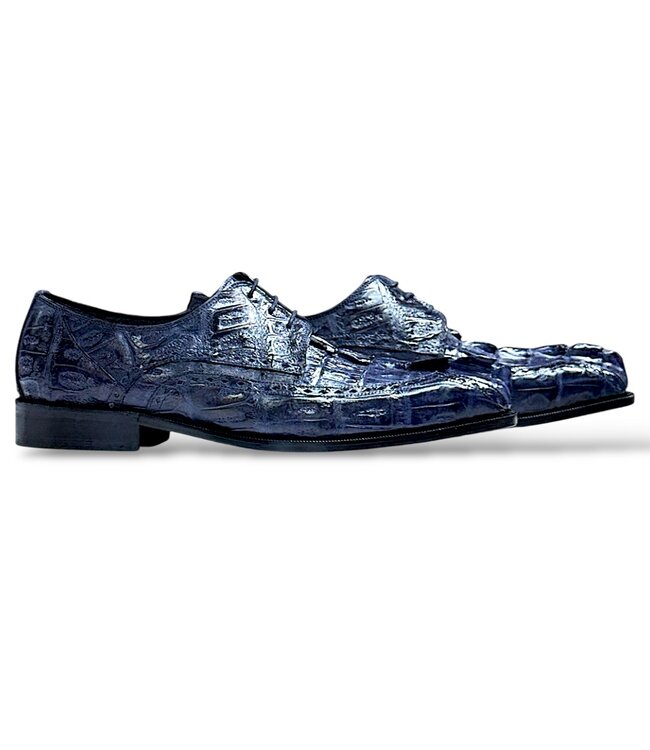Mauri Mauri - "4717 " "Borsieri" Hand-Painted Hornback Derby Shoe