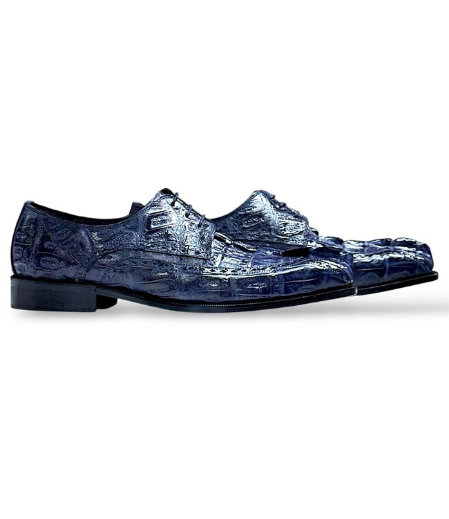 Mauri Mauri - "4717 " "Borsieri" Hand-Painted Hornback Derby Shoe