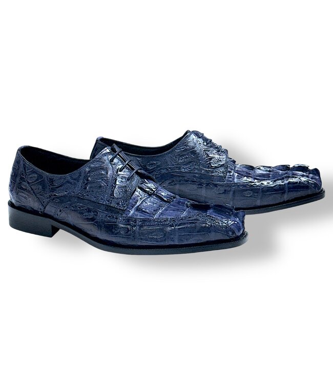 Mauri Mauri - "4717 " "Borsieri" Hand-Painted Hornback Derby Shoe
