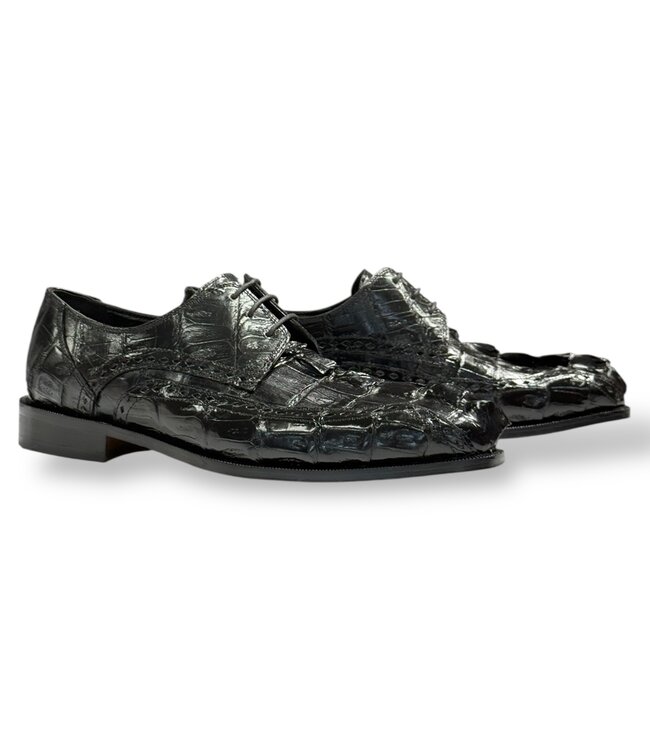 Mauri Mauri - "4717 " "Borsieri" Hand-Painted Hornback Derby Shoe