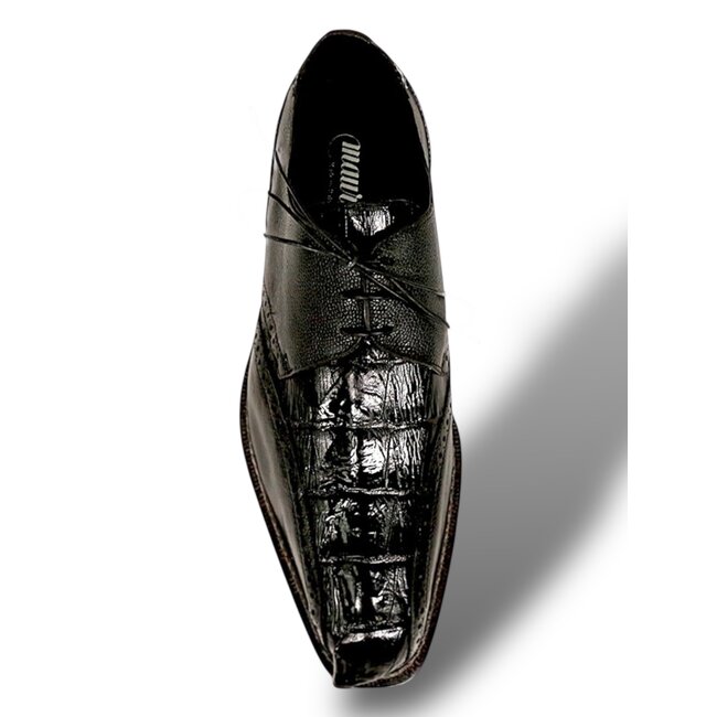 Mauri Mauri - "4717 " "Borsieri" Hand-Painted Hornback Derby Shoe
