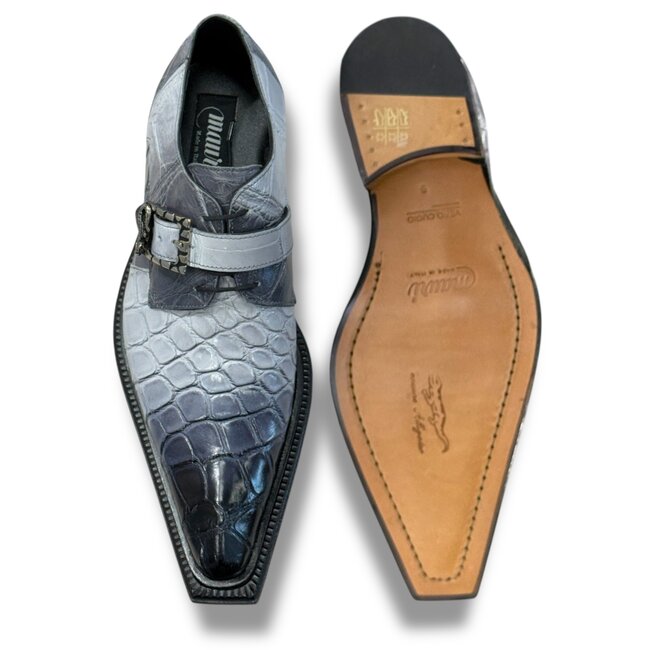 Mauri 'Wanted' '44166/2' Men's Shoes Genuine Alligator