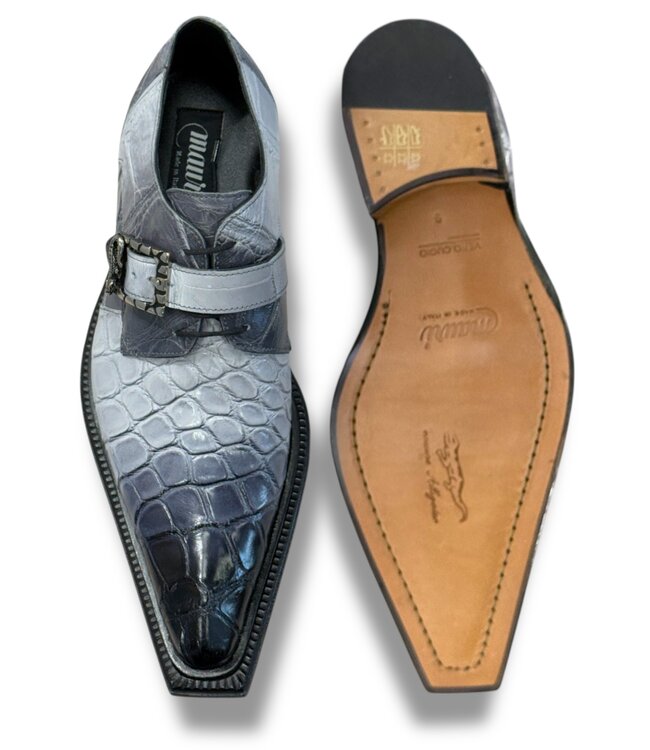 Mauri Mauri 'Wanted' '44166/2' Men's Shoes Genuine Alligator
