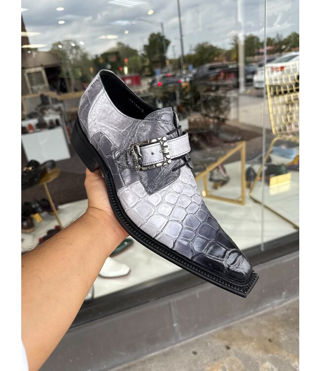Mauri Mauri 'Wanted' '44166/2' Men's Shoes Genuine Alligator