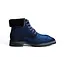 Carrucci Suede Faux Shearling Combat Boot