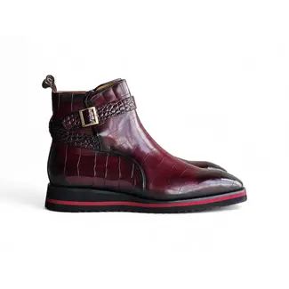 Carrucci Carrucci Vesper Cross Strap Buckle Boot