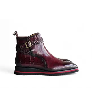 Carrucci Carrucci Vesper Cross Strap Buckle Boot