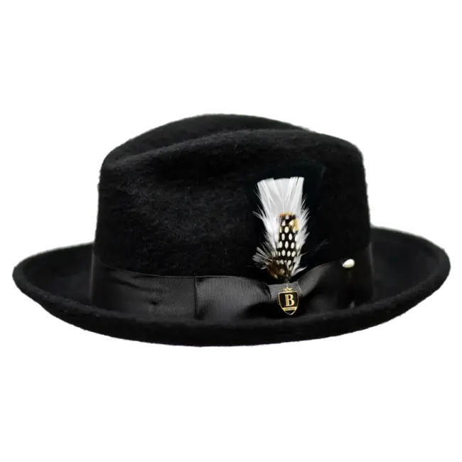 BRUNO CAPELO RABBIT WOOL FELT FEDORA FUR FELT