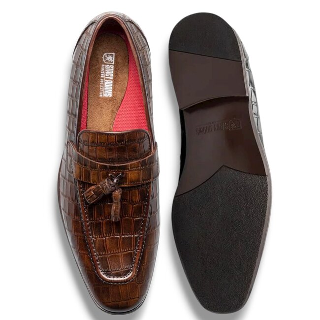STACY ADAMS Men's Franz Tassel Slip-on Loafer