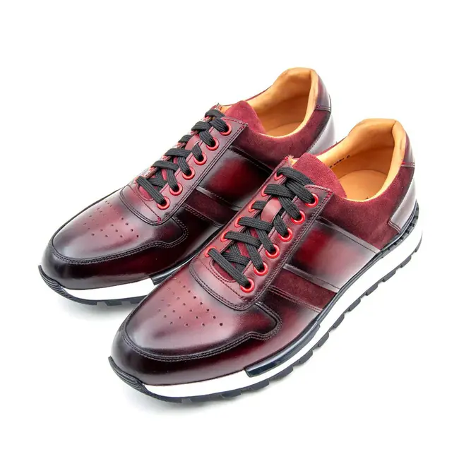 Ugo Vasare Jacob Sneakers Burgundy