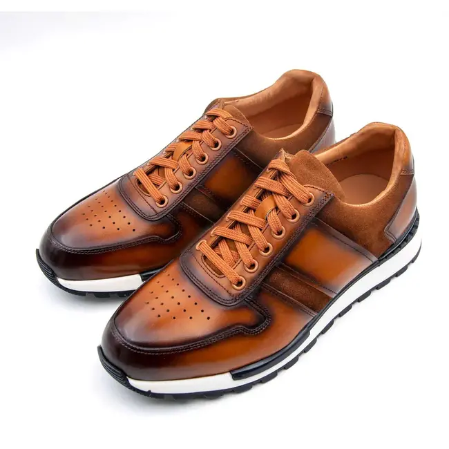 Ugo Vasare Ugo Vasare Jacob Sneakers Carmel/Cognac