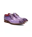 Fennix Fennix Tyler Calf and Alligator Lace-up Shoes Purple