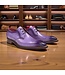 Fennix Fennix Tyler Calf and Alligator Lace-up Shoes Purple