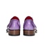 Fennix Fennix Tyler Calf and Alligator Lace-up Shoes Purple