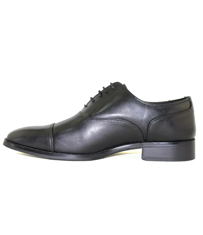 Santino Luciano Men  Shoe Laced Oxford  Memory Foam Cushioned Leather