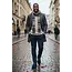 Carrucci Suede Faux Shearling Combat Boot