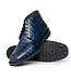 Los Altos Caiman Belly Navy Blue Ankle Boot
