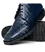 Los Altos Caiman Belly Navy Blue Ankle Boot