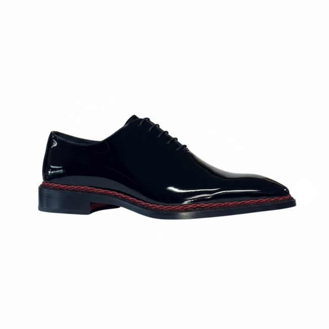 Ugo Vasare Jason Spade Patent Leather Formal Oxfords Black