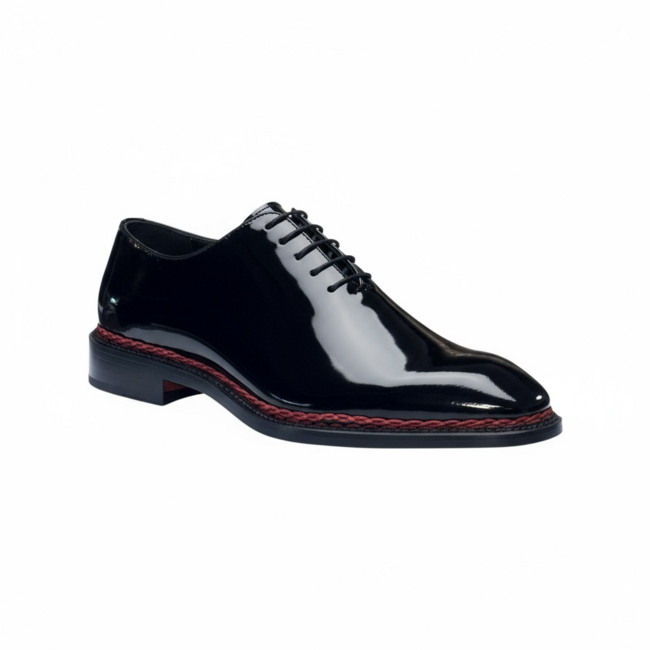 Ugo Vasare Jason Spade Patent Leather Formal Oxfords Black