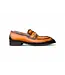 Carrucci Carrucci Amber Patent Leather Chain Loafer
