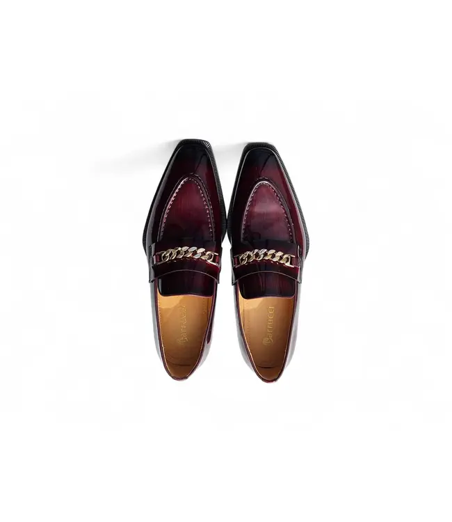 Carrucci Carrucci Amber Patent Leather Chain Loafer