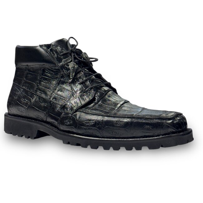 Mauri Mauri 1027 Cave Men's Shoes Exotic Crocodile Skin Ankle Boot