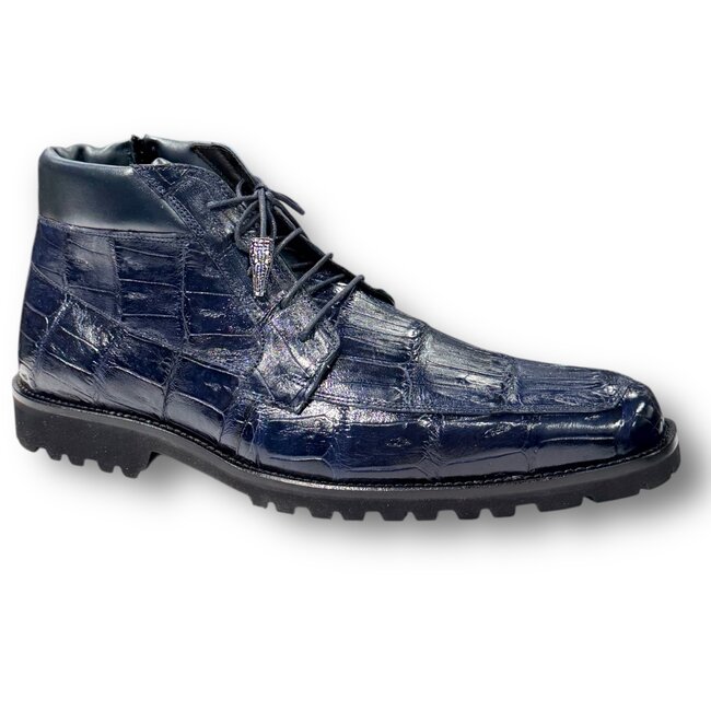 Mauri Mauri 1027 Cave Men's Shoes Exotic Crocodile Skin Ankle Boot