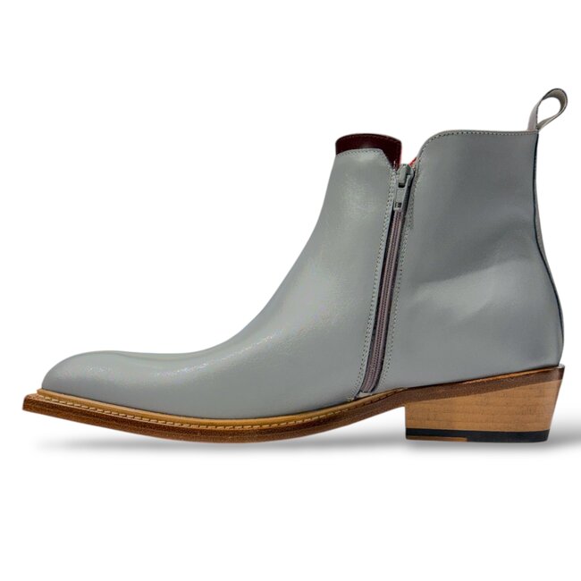 Emilio Franco EF373 Ankle Boot Triple Buckle Genuine Calf-Skin