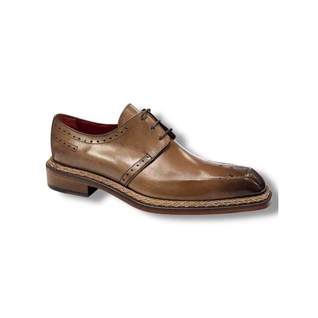 Emilio Franco Emilio Franco "Lando" Exotic Italian Calf Leather Men's Shoes