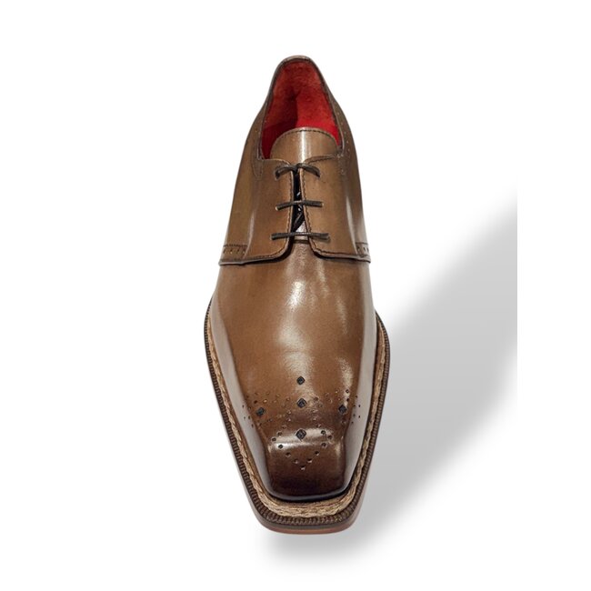 Emilio Franco "Lando" Exotic Italian Calf Leather Men's Shoes