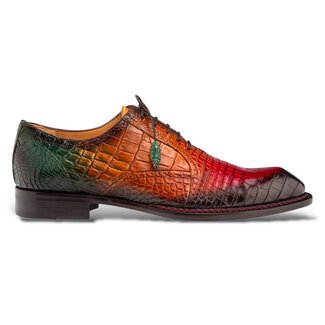 Mezlan Mezlan Marble Multi Tone Alligator Oxford