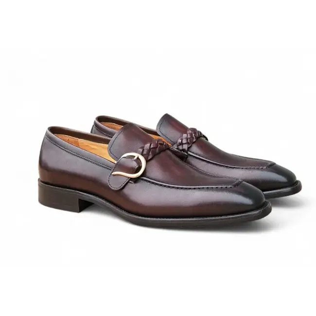 Carrucci Carrucci Braided Bit Loafer KS509-46