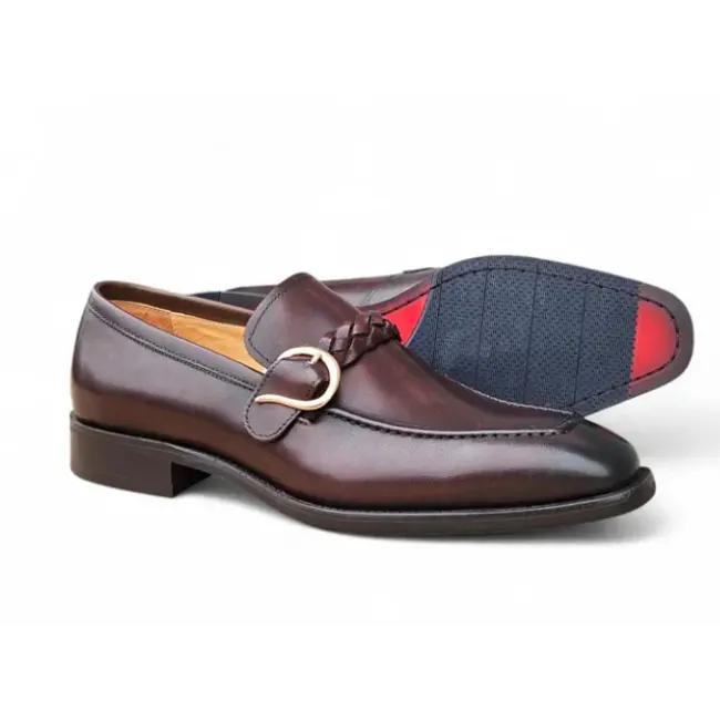 Carrucci Braided Bit Loafer KS509-46