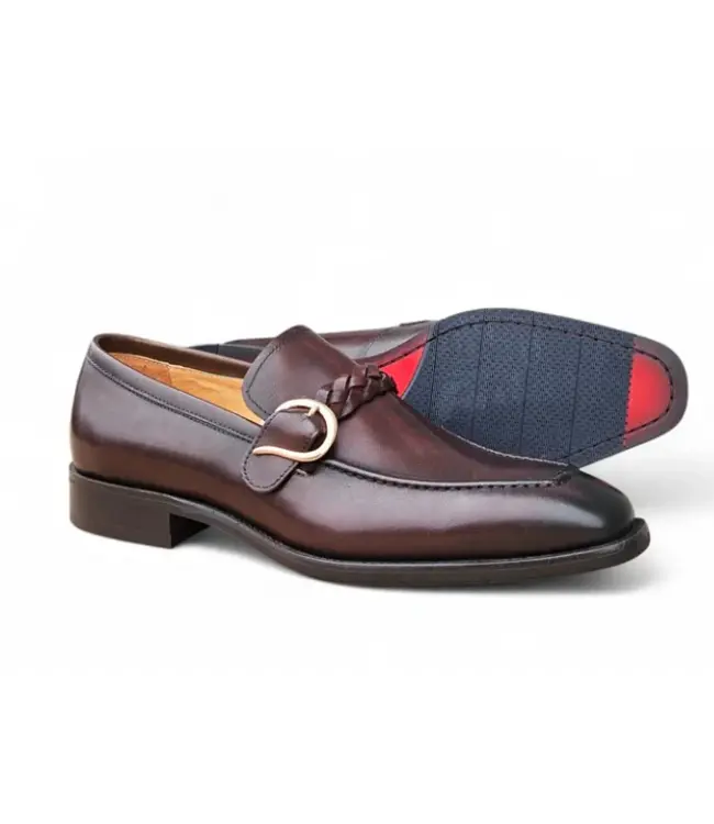 Carrucci Carrucci Braided Bit Loafer KS509-46