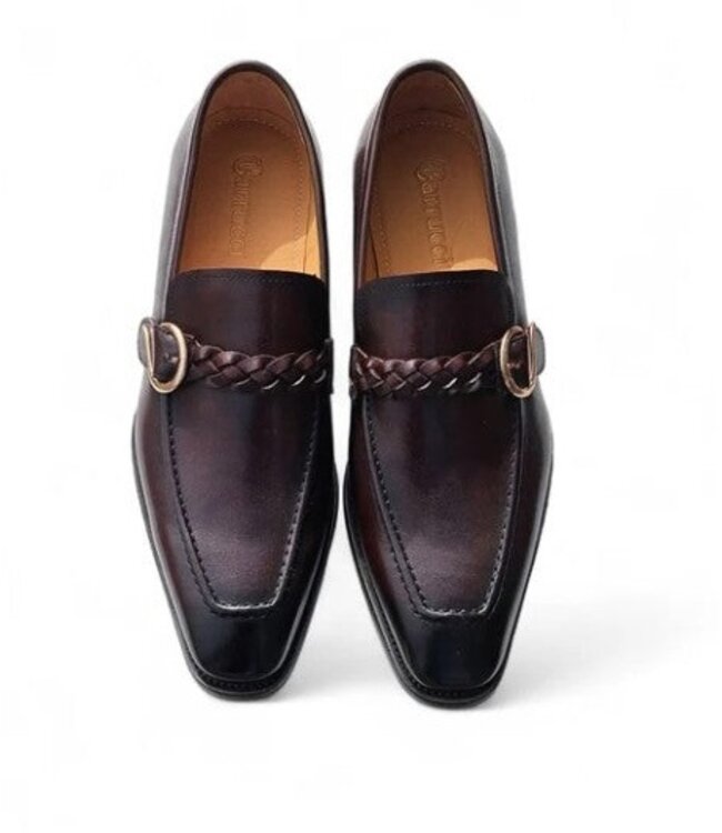 Carrucci Carrucci Braided Bit Loafer KS509-46