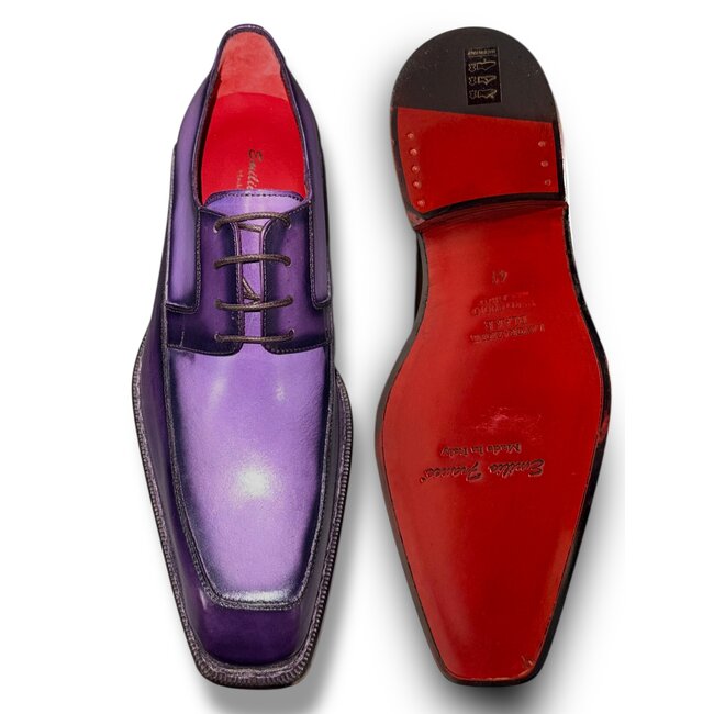 Emilio Franco Emilio Franco Exotic Dress Shoe Square Toe Calfskin
