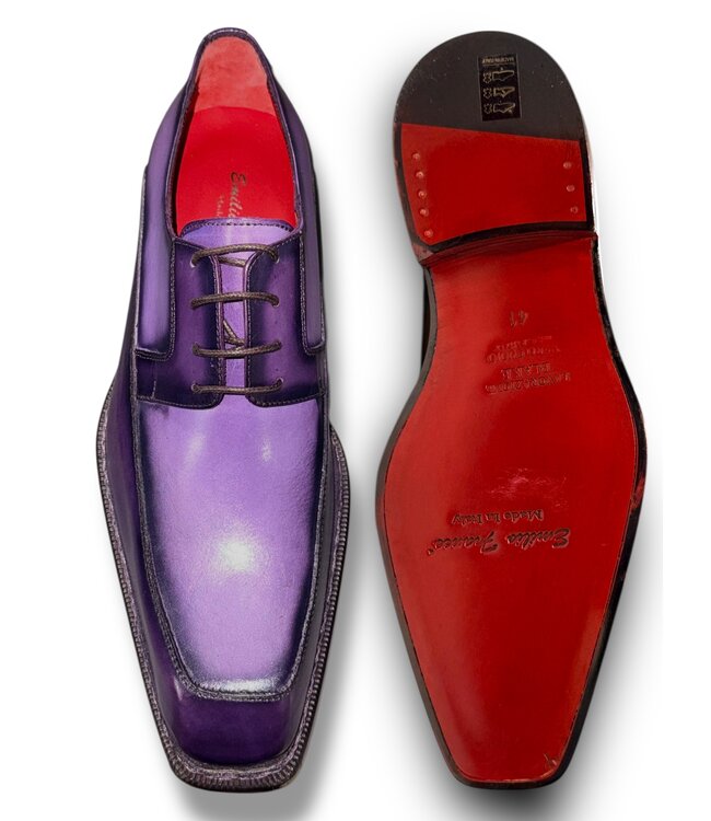 Emilio Franco Emilio Franco Exotic Dress Shoe Square Toe Calfskin