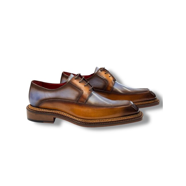 Emilio Franco Emilio Franco Exotic Dress Shoe Square Toe Calfskin