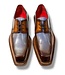 Emilio Franco Emilio Franco Exotic Dress Shoe Square Toe Calfskin